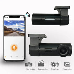 APP HD1080P Wifi USB MINI سيارة ذكية متصلة بالطاقة DVR Dash كاميرا للرؤية الليلية ومسجل فيديو